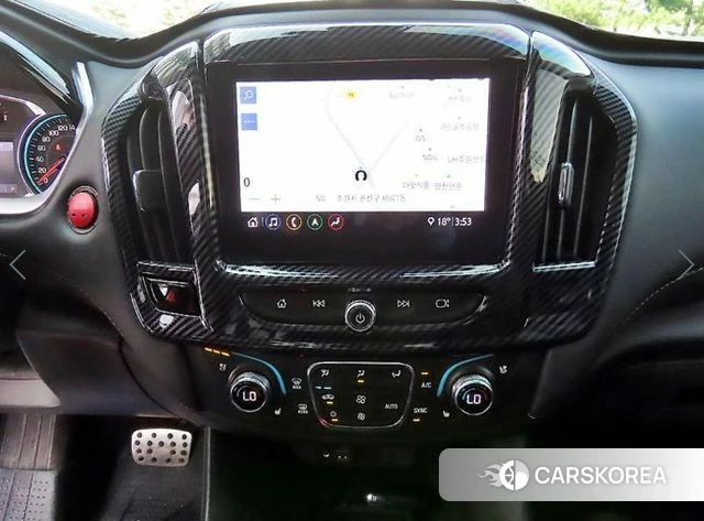 Chevrolet (GM Daewoo) Traverse 2021 Черный из Кореи, фото 3