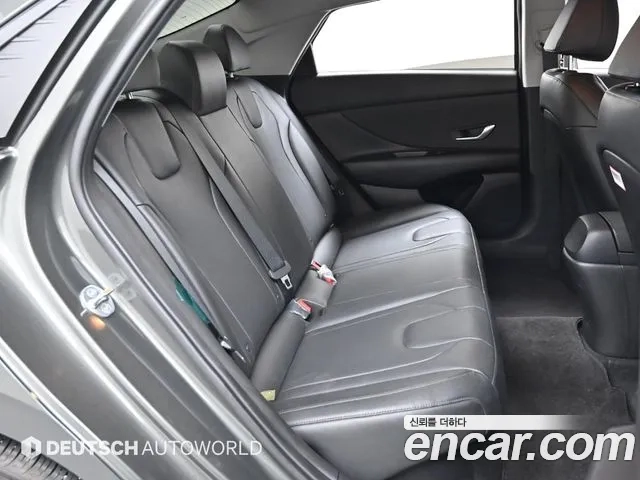 Hyundai Avante Hybrid (CN7) 2023 Серый из Кореи, фото 3