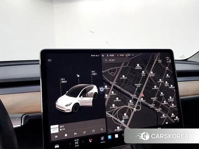 Tesla Model Y 2021 Белый из Кореи, фото 3