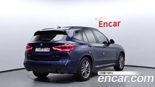 BMW X3 (G01) 2020 Синий из Кореи, фото 3