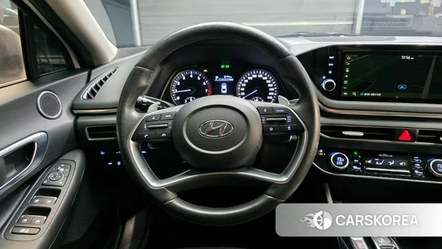 Hyundai Sonata (DN8) 2021 Белый из Кореи, фото 3