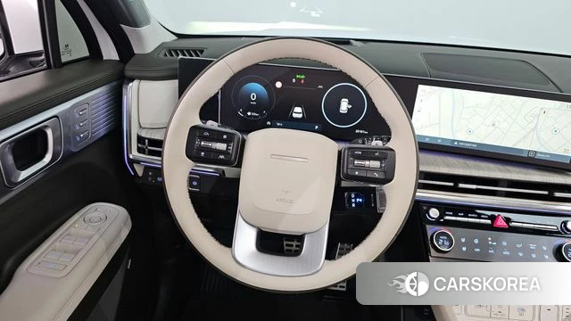 Hyundai Santa Fe (MX5) 2025 Белый из Кореи, фото 3