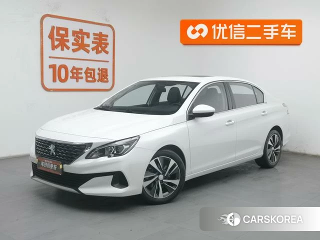 Peugeot 408 2021 Белый из Китая, фото 3