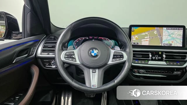 BMW X3 (G01) 2022 Синий из Кореи, фото 3
