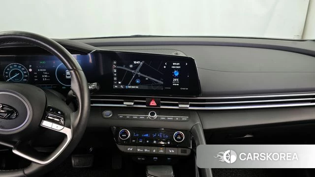 Hyundai The New Avante (CN7) 2023 Белый из Кореи, фото 3