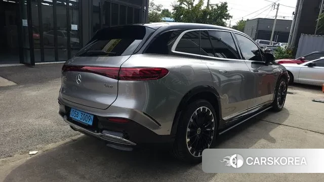 Mercedes-Benz EQS SUV X296 2023 Черный двухцветный из Кореи, фото 3