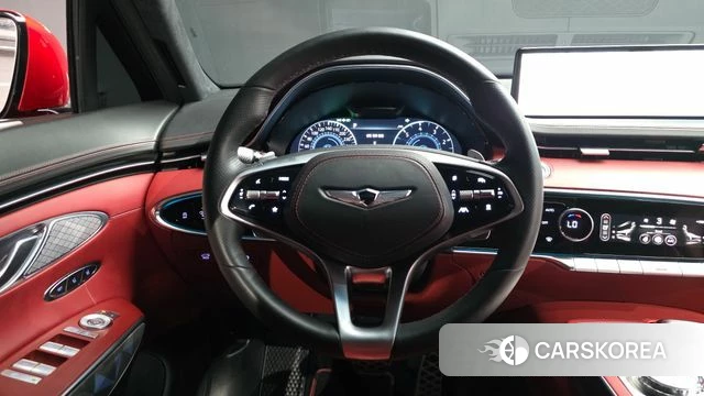 Genesis GV70 2022 Красный из Кореи, фото 3