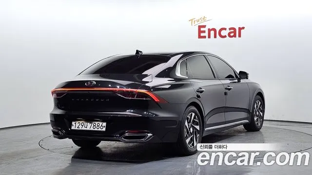 Hyundai The New Grandeur IG Hybrid 2019 Черный из Кореи, фото 3