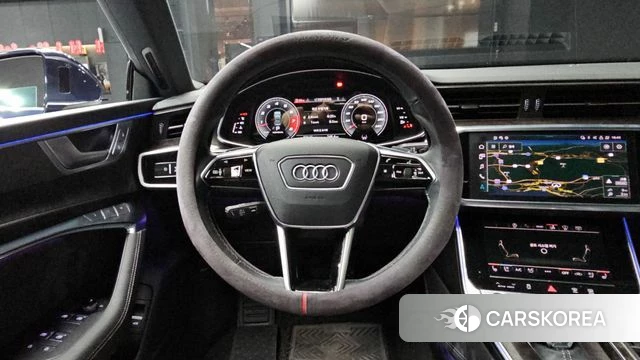 Audi A7 (4K) 2021 Синий из Кореи, фото 3
