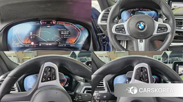 BMW X4 (G02) 2022 Синий из Кореи, фото 3