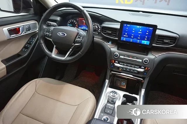 Ford Explorer 6th Generation 2019 Белый из Кореи, фото 3