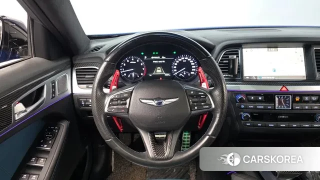 Genesis G80 2019 Синий из Кореи, фото 3