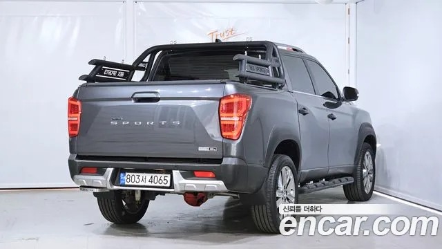 Ssangyong Rexton Sports 2019 Серый из Кореи, фото 3