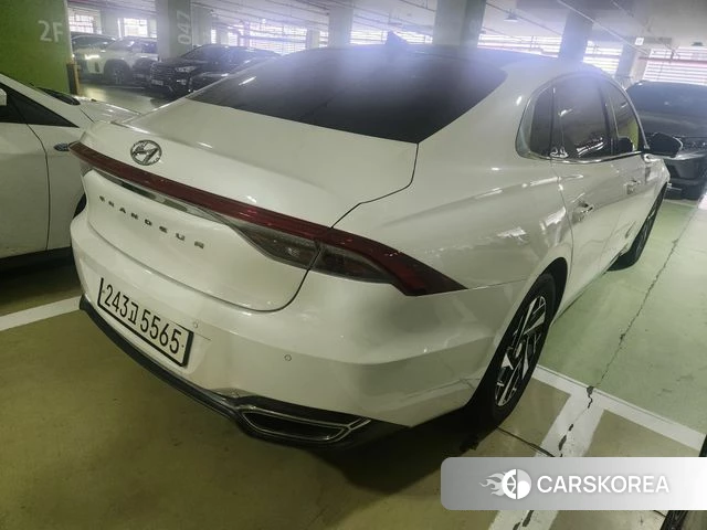 Hyundai The New Grandeur IG Hybrid 2022 Белый из Кореи, фото 3