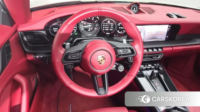 Porsche 911(992) 2022 Серебристо-серый из Кореи, фото 3