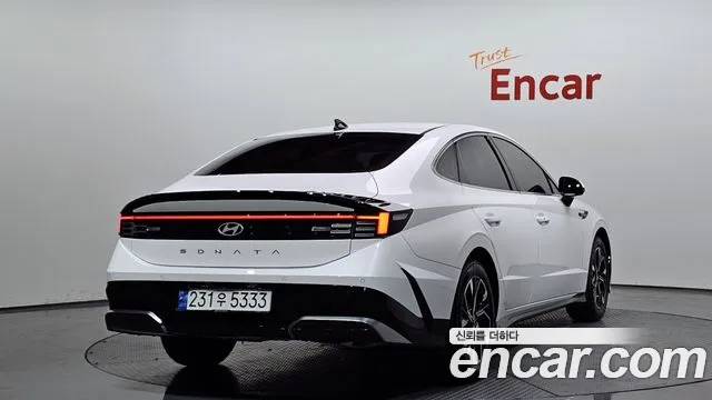 Hyundai Sonata D Edge (DN8) 2024 Белый из Кореи, фото 3