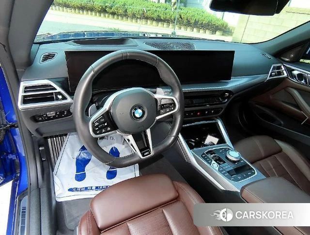BMW 4 Series (G22) 2024 Синий из Кореи, фото 3