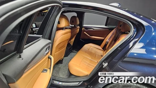 BMW 5 Series (G30) 2018 Синий из Кореи, фото 3