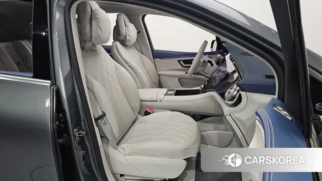 Mercedes-Benz EQS SUV X296 2023 Серый из Кореи, фото 3