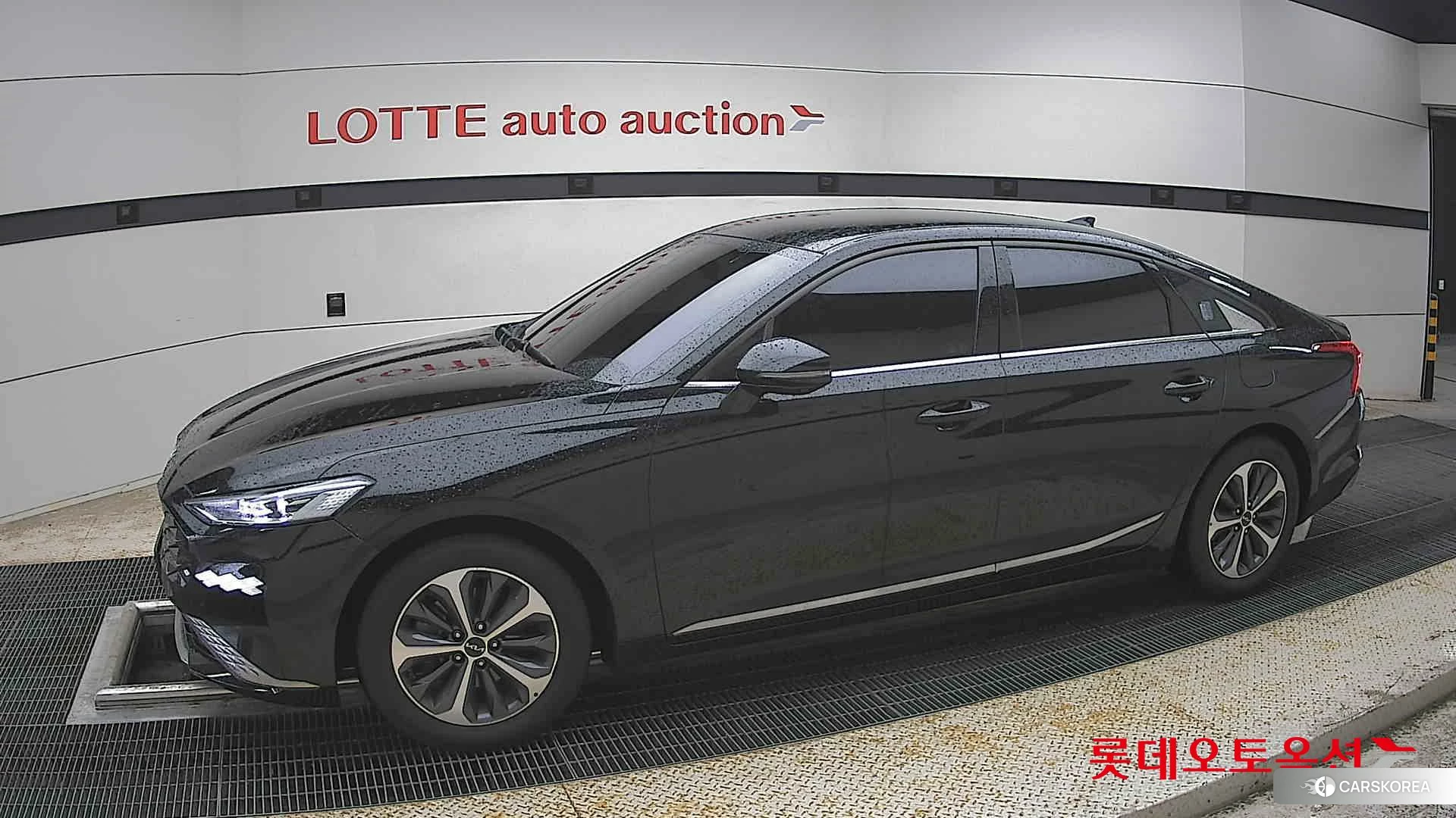 Kia K8 Hybrid 2022 Aurora Black Pearl из Кореи, фото 3