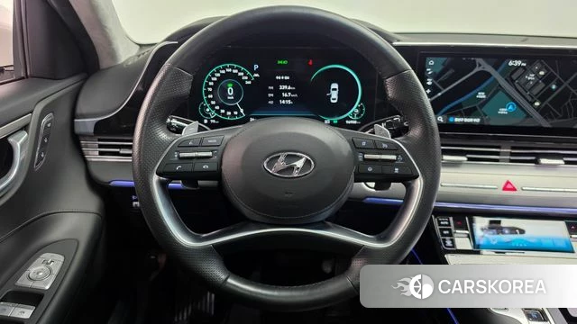 Hyundai The New Grandeur IG Hybrid 2020 Белый из Кореи, фото 3