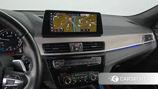 BMW X2 (F39) 2021 Небесно-голубой из Кореи, фото 3