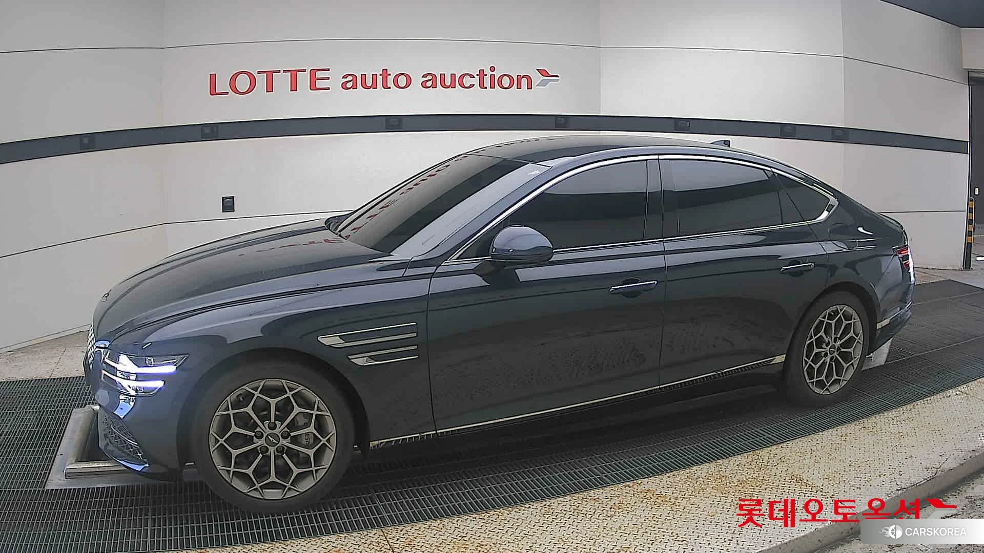 Hyundai G80 2022 Tasman Blue из Кореи, фото 3