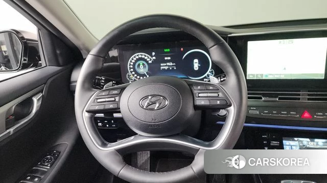 Hyundai The New Grandeur IG Hybrid 2022 Черный из Кореи, фото 3