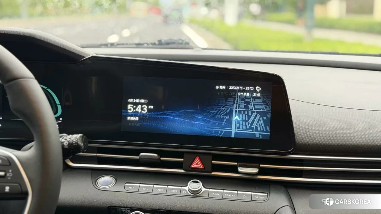 Hyundai Elantra 2023 Синий из Китая, фото 3