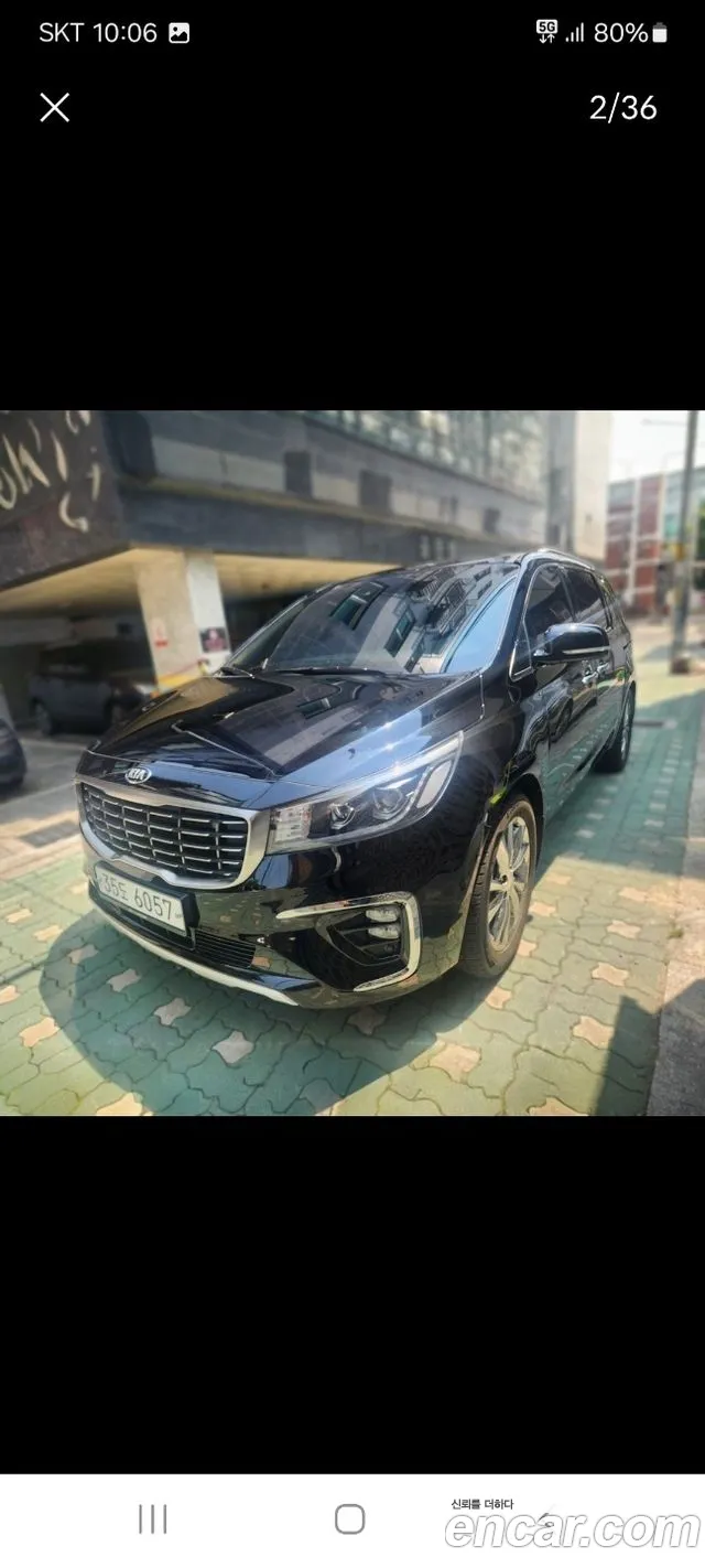 Kia The New Carnival 2019 Черный из Кореи, фото 3