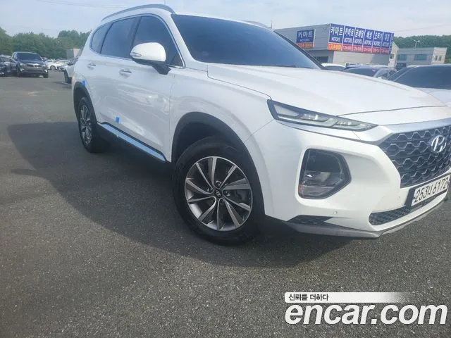 Hyundai Santa Fe TM 2020 Белый из Кореи, фото 3