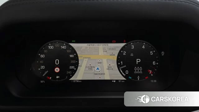 Land Rover Defender (L663) 2024 Черный из Кореи, фото 3