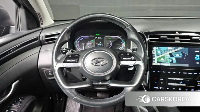 Hyundai Tucson Hybrid (NX4) 2021 Серый из Кореи, фото 3
