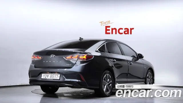 Hyundai Sonata New Rise Hybrid 2019 Серый из Кореи, фото 3