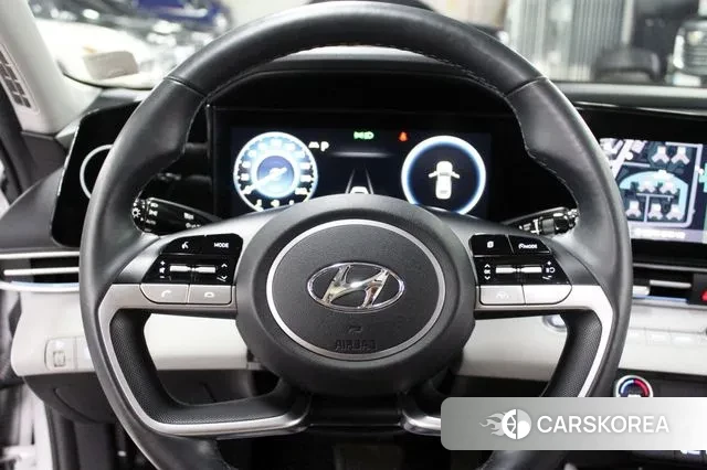 Hyundai The New Avante Hybrid (CN7) 2022 Серебристо-серый из Кореи, фото 3