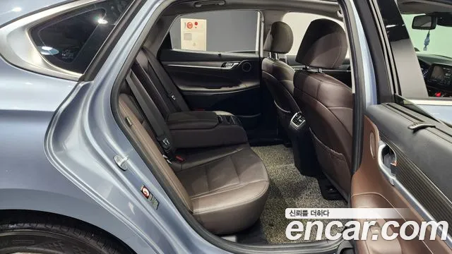 Hyundai Grandeur IG Hybrid 2018 Светло-серебряный цвет из Кореи, фото 3