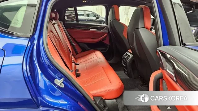 BMW X4M (G02) 2024 Синий из Кореи, фото 3