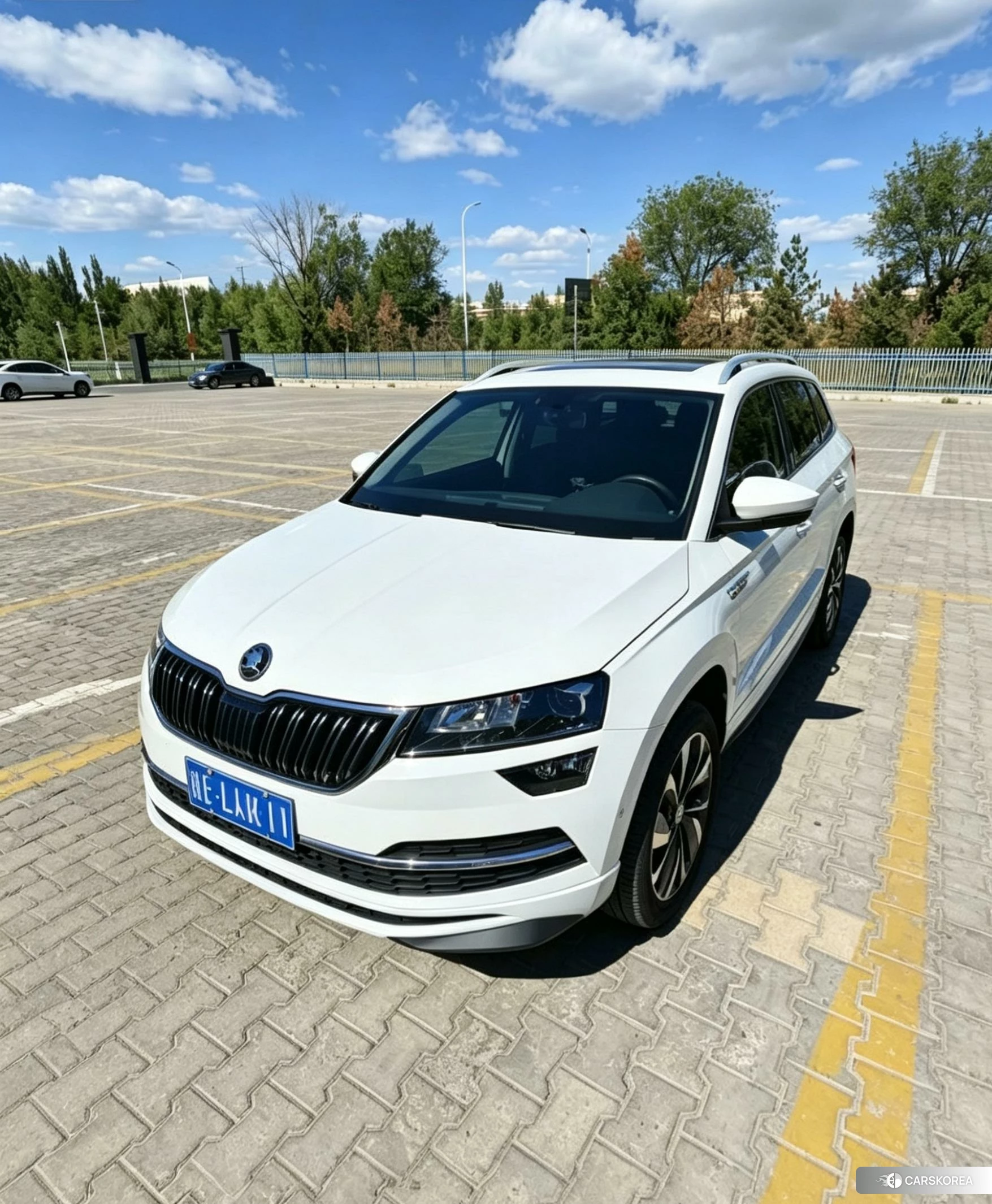Skoda Krok 2023 Белый из Китая, фото 3