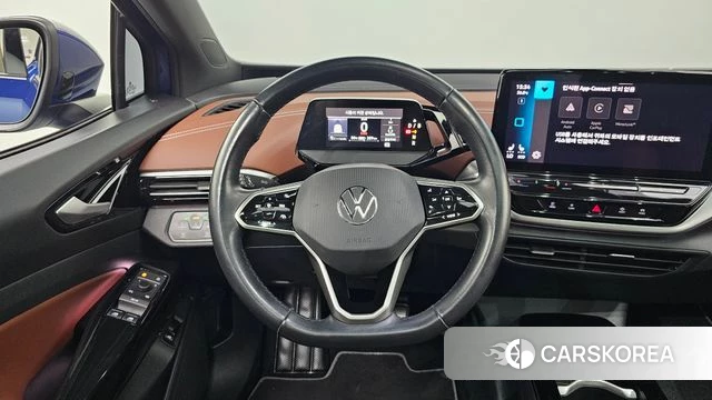 Volkswagen ID.4 2022 Синий из Кореи, фото 3