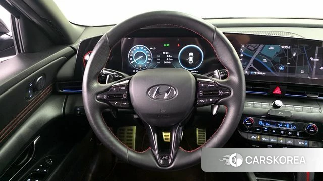 Hyundai Avante (CN7) 2021 Черный из Кореи, фото 3