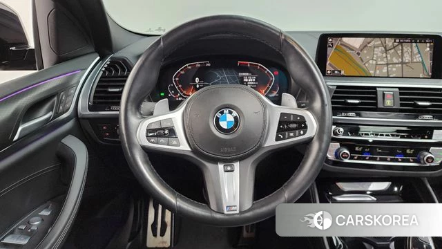 BMW X4 (G02) 2021 Черный из Кореи, фото 3