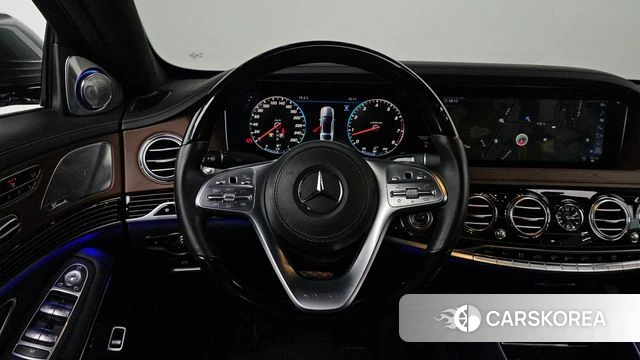 Mercedes-Benz S-Class W222 2019 Черный двухцветный из Кореи, фото 3