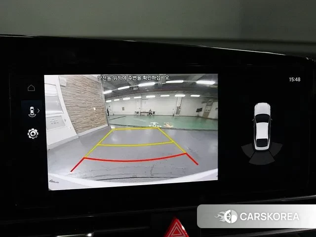 Hyundai Avante Hybrid (CN7) 2022 Белый из Кореи, фото 3