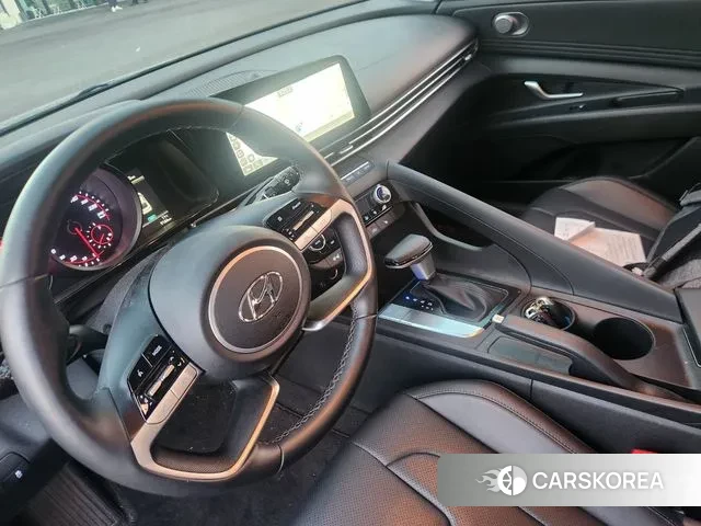 Hyundai Avante (CN7) 2021 Черный из Кореи, фото 3