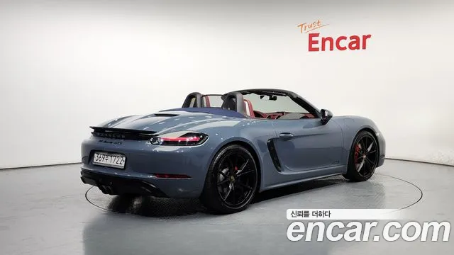 Porsche 718 Boxster 2018 Цвет галактики из Кореи, фото 3