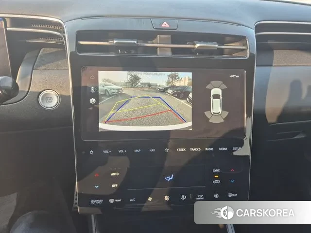 Hyundai Tucson Hybrid (NX4) 2021 Белый из Кореи, фото 3