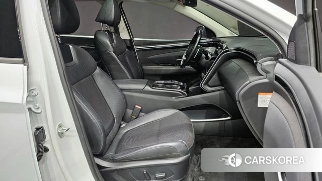 Hyundai Tucson Hybrid (NX4) 2021 Белый из Кореи, фото 3