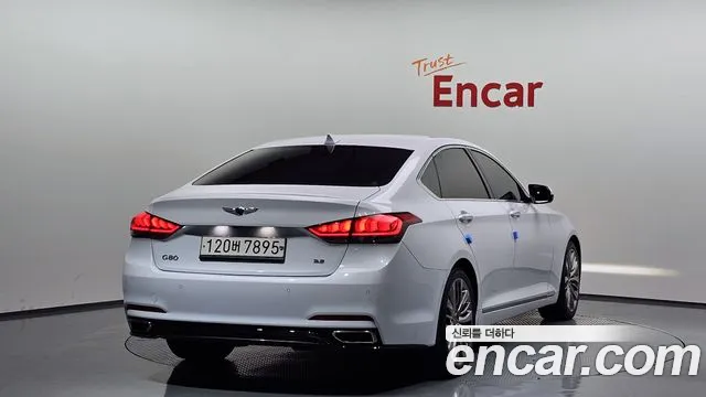 Genesis G80 2019 Белый из Кореи, фото 3