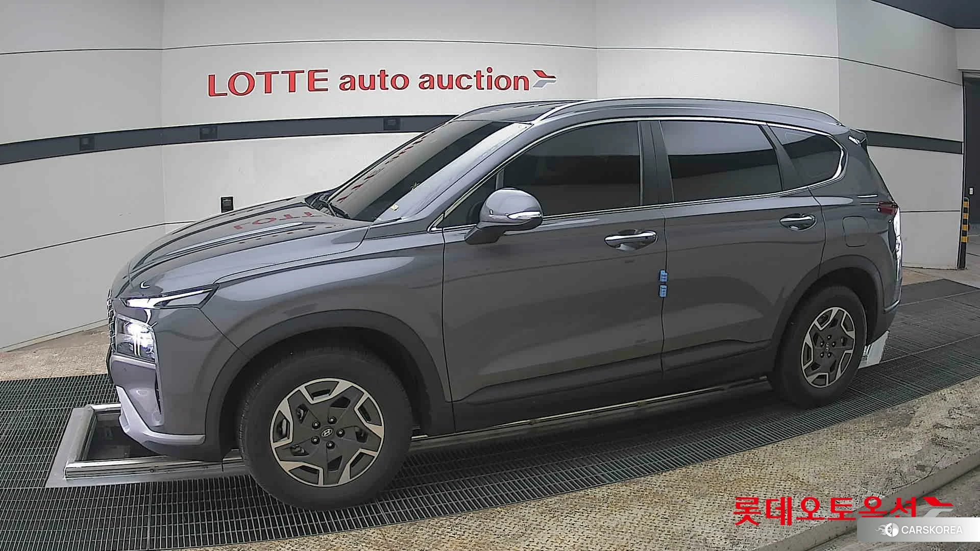 Hyundai Santa Fe Hybrid 2022 Magnetic Grey Metallic из Кореи, фото 3