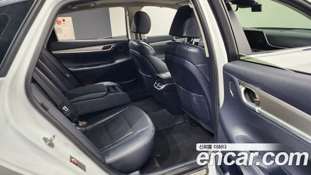 Hyundai The New Grandeur IG Hybrid 2021 Белый из Кореи, фото 3